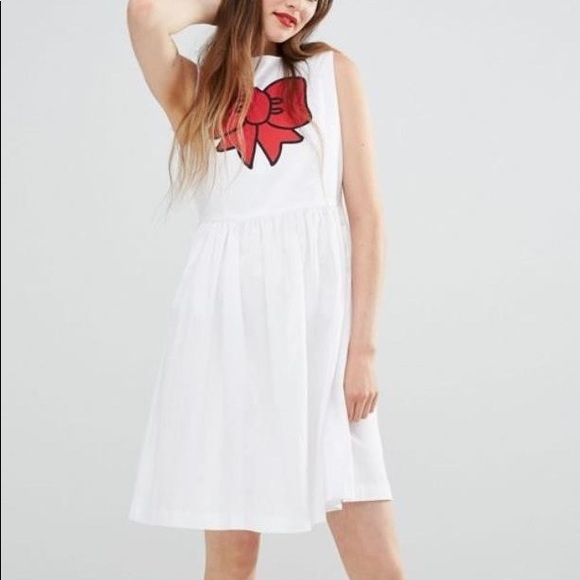 Love Moschino Dresses & Skirts - Fun Bow Dress by Love Moschino
